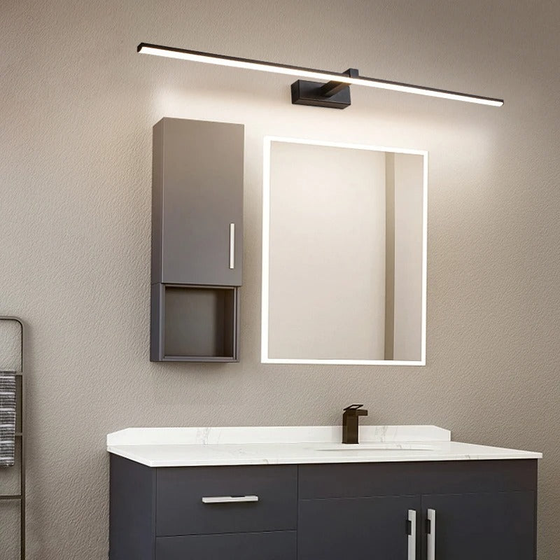 Aura Mirror Light – Modern LED Wall Sconce for Bathroom & Vanity
