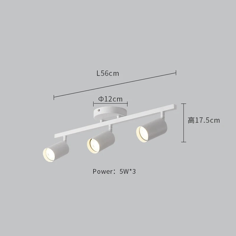 Focus Adjustable Spotlight – Modern GU10 LED Ceiling Light