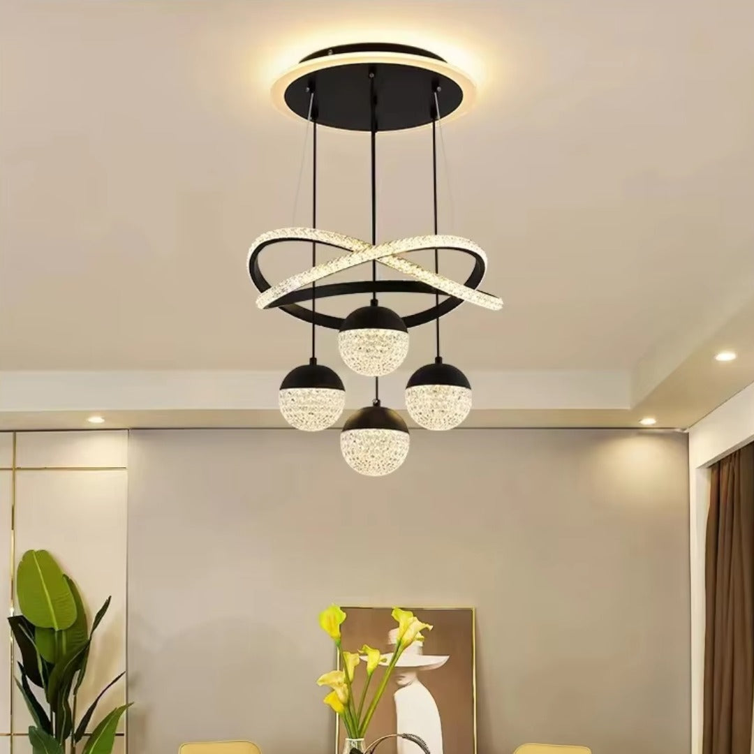 Astralis Pendant Light – Modern LED Chandelier for Elegant Spaces