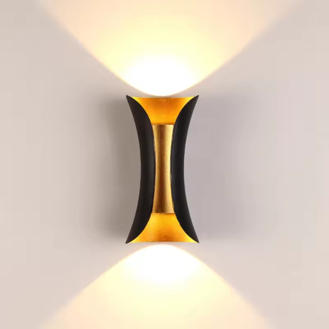 Solara Outdoor Sconce – Modern Waterproof LED Wall Light for Home